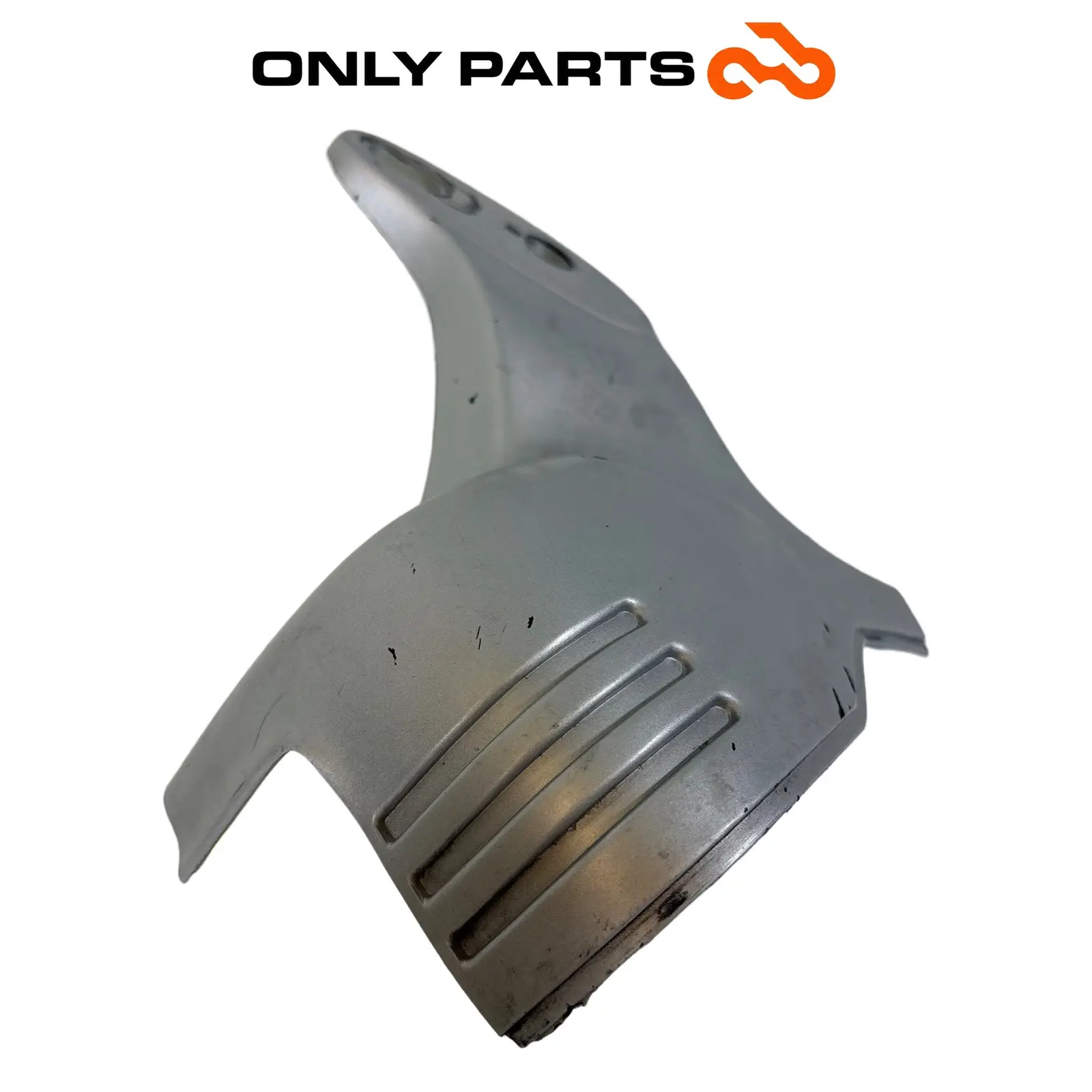 Protezione testata cilindro in plastica grigia (cylinder head cover) BMW R 850 R 1997 BMW R 850 R usato — foto reale 4