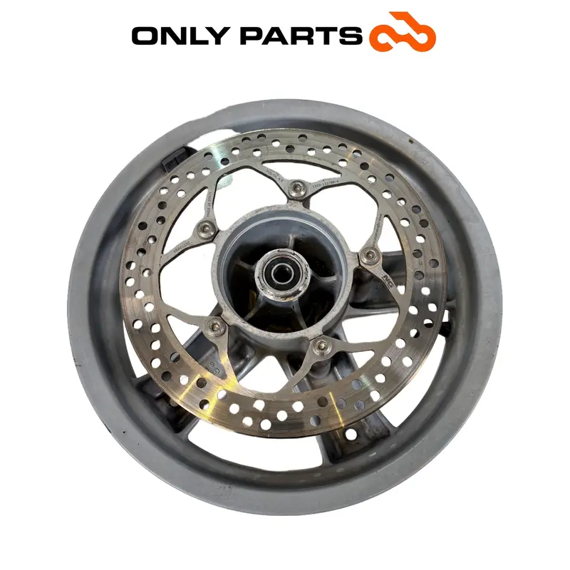 CERCHIO RUOTA ANTERIORE IN LEGA DA 12 CON DISCO YAMAHA XC 300 VERSITY 2004 WHEEL — 2