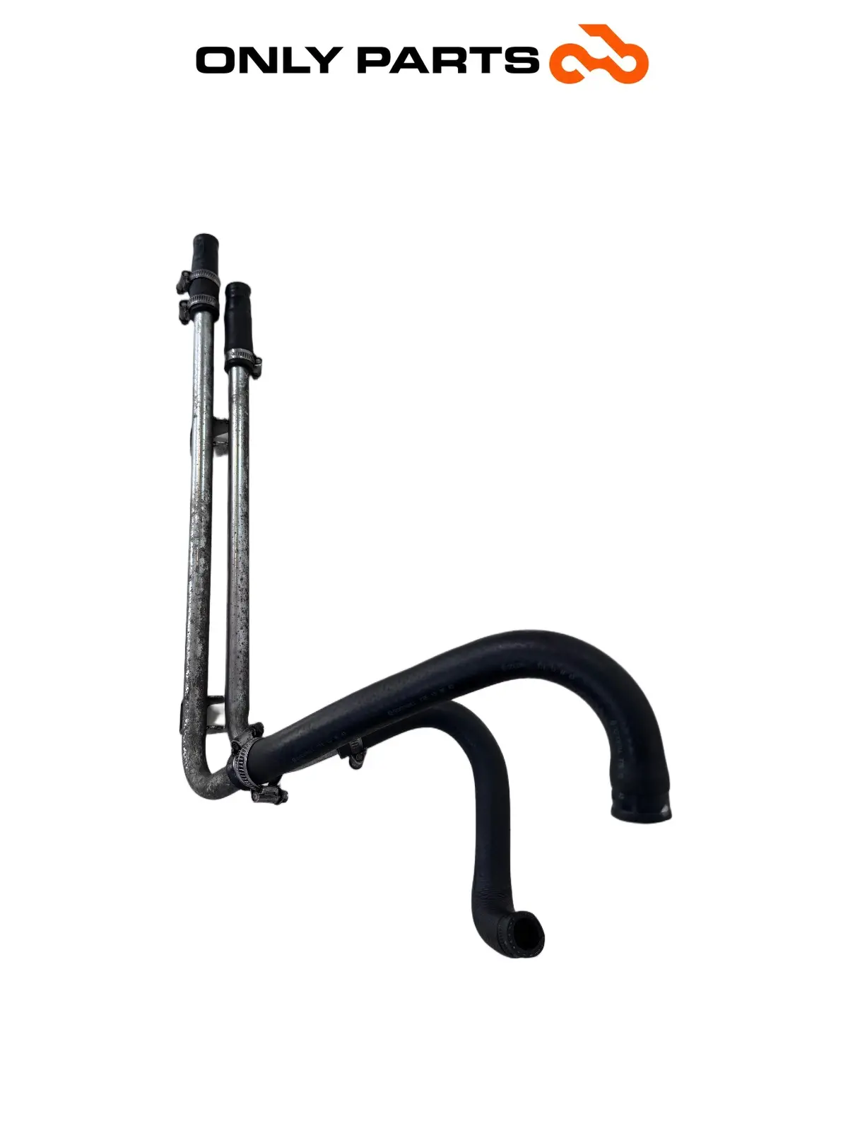 Coppia tubi rigidi radiatore acqua Yamaha X-max 125cc 2014 Grigio opaco usato — foto reale 5