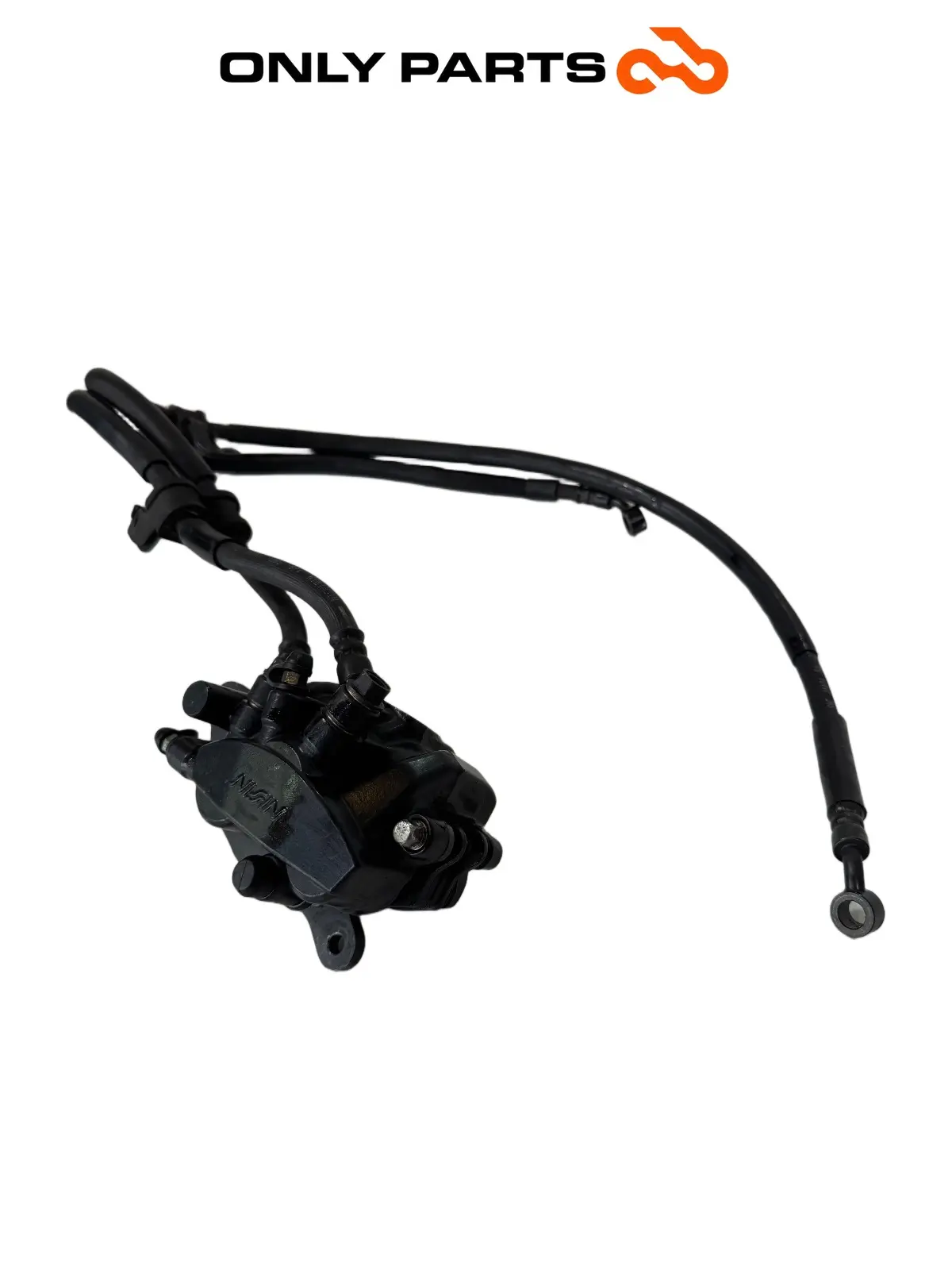 pinza freno anteriore + tubo freno Honda PCX 125cc 2011 Grigio usato — foto reale 1