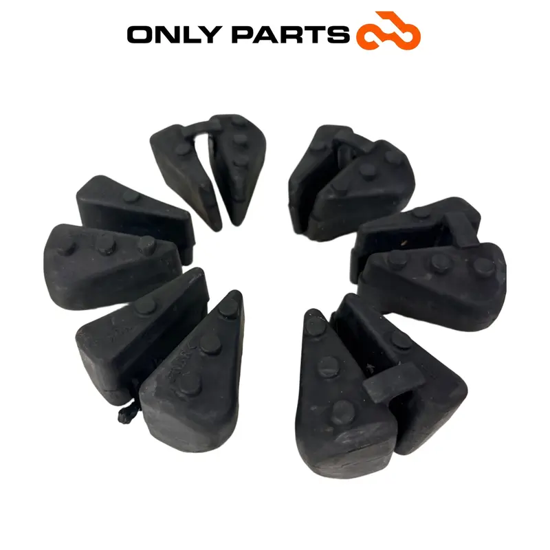 GOMMINI PARASTRAPPI RUOTA POSTERIORE ORIGINALI GOMMA YAMAHA YZF-R6 2005 / DAMPER — 3