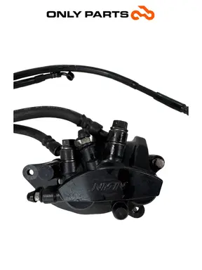 pinza freno anteriore + tubo freno Honda PCX 125cc 2011 Grigio usato — foto reale 7