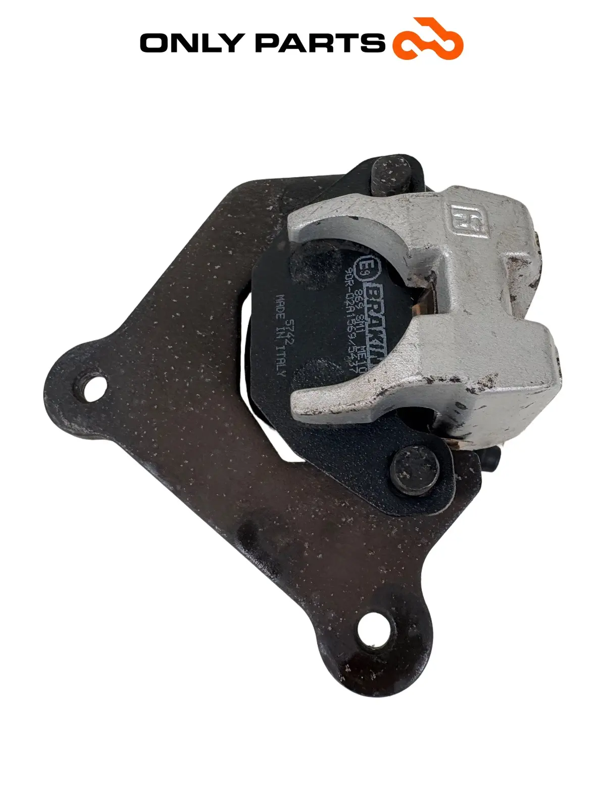 Pinza Freno Anteriore con Staffa e Pastiglie Kymco Agility R16+ 125 2015 Caliper Kymco Agility R16+ 125cc 2015 Nero usato — foto reale 7