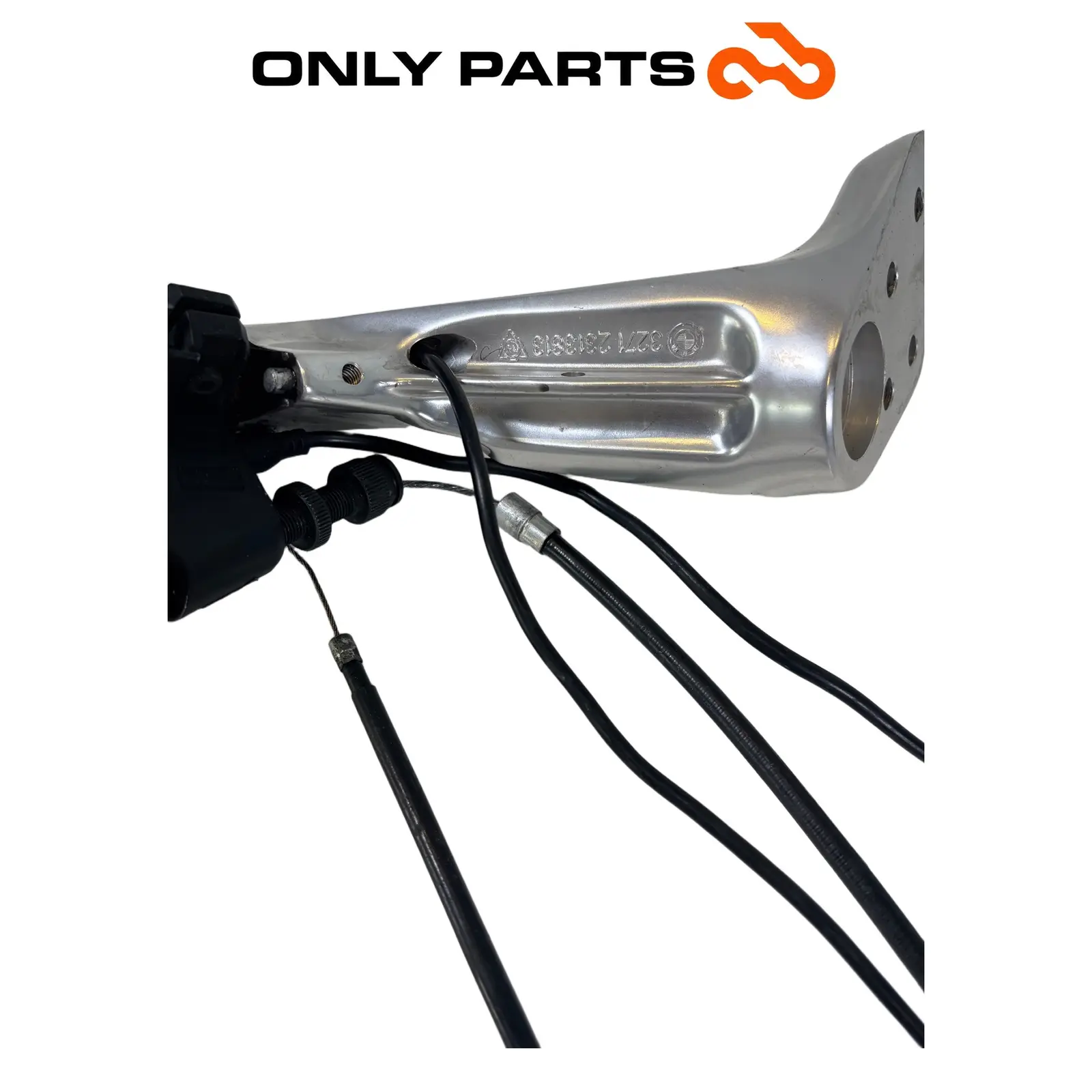 Semimanubrio destro con comando gas, blocchetto, pompa freno e cavi BMW R 850 R 1997 BMW R 850 R usato — foto reale 9