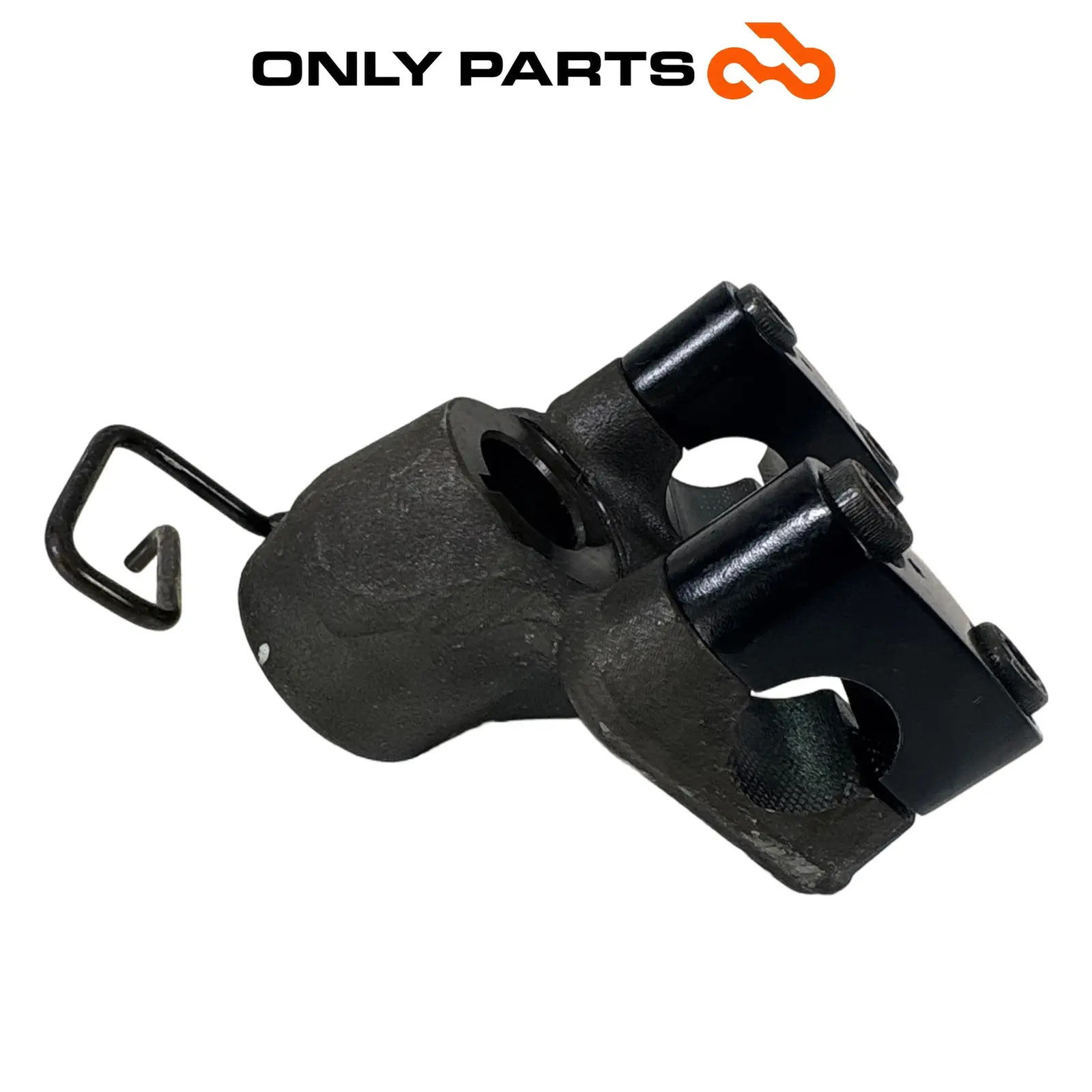 Supporto manubrio inferiore / cavallotto / riser Yamaha XC Versity 300cc 2004 Nero usato — foto reale 7