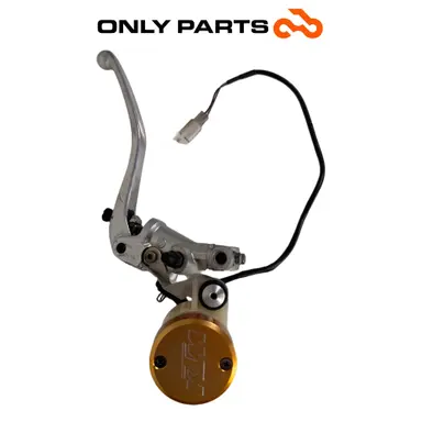 Gruppo pompa freno anteriore radiale KTM Super Duke 990cc 2006 Nero/Arancione usato — foto reale 6