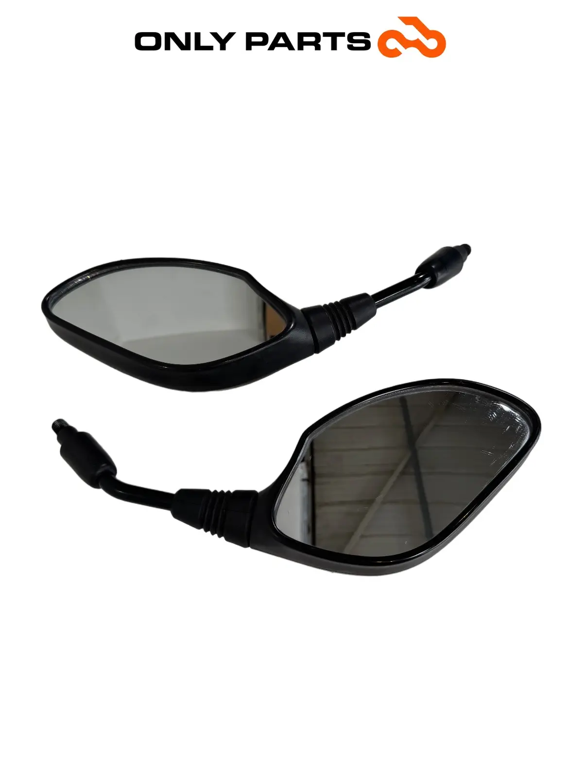 Used REAR VIEW MIRRORS PAIR RIGHT LEFT HONDA PCX 125 2011 OEM Honda PCX 125cc 2011 Grigio — real photo 8