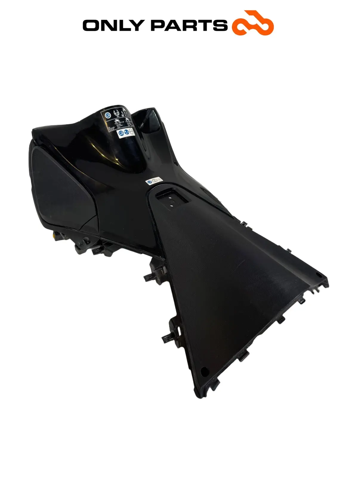 Gebrauchte INNENVERKLEIDUNG BEINSCHILD HONDA SH 150 2017 OEM 81131-K77-V000 Honda SH 150cc 2017 Nero — echtes Foto 6