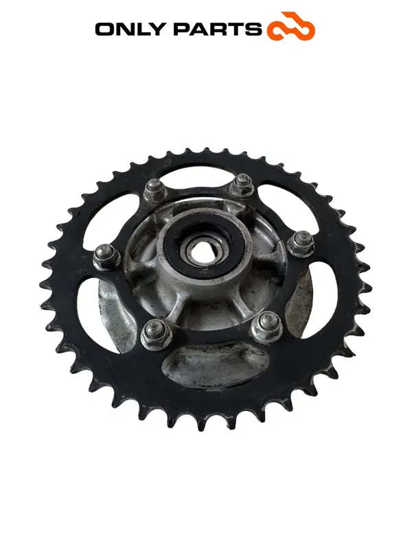 CORONA POSTERIORE + FLANGIA PORTACORONA KAWASAKI ER-5 ER5 500 2002 REAR SPROCKET — 2