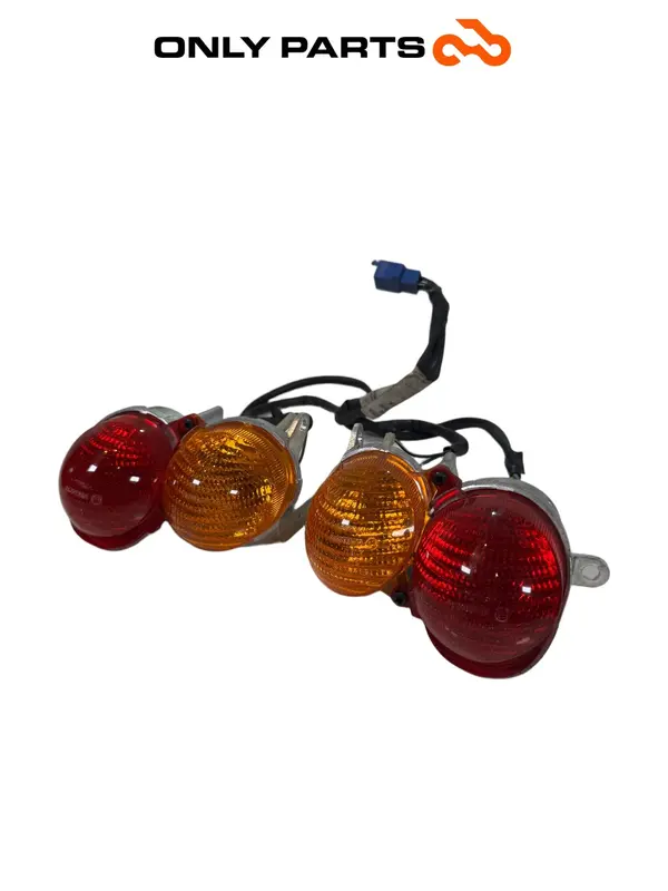 COPPIA FARI POSTERIORI STOP FRECCE MBK SKYLINER 125 CC 1999 REAR TAIL LIGHTS — 3
