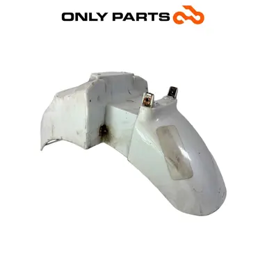 Parafango anteriore Aprilia Scarabeo 300cc 2010 Bianco usato — foto reale 2