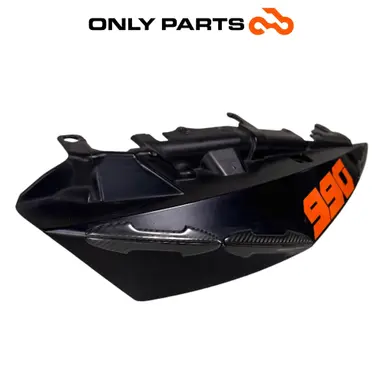 Fianchetto posteriore SX KTM Super Duke 990cc 2006 Nero/Arancione usato — foto reale 5