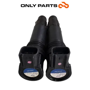 Coppia bobine accensione KTM Super Duke 990cc 2006 Nero/Arancione usato — foto reale 7