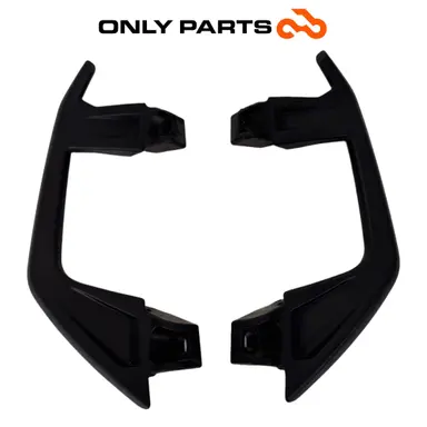 Coppia maniglie posteriori passeggero BMW C 400 X 400cc 2020 Blu usato — foto reale 2