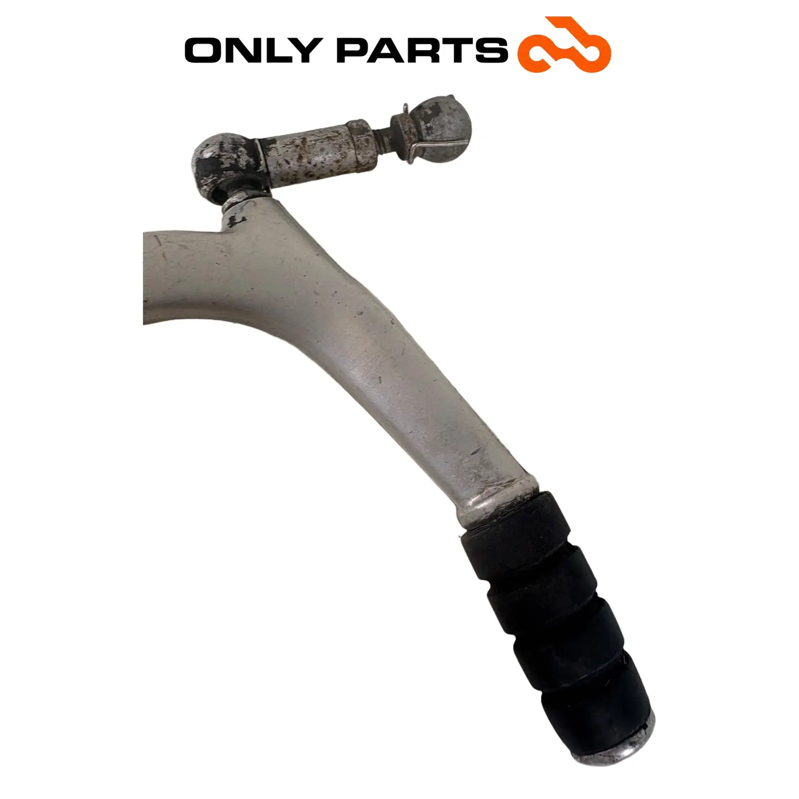 Piastra pedana sinistra con leva cambio e asta di rinvio (left footrest plate gear lever) BMW R 850 R 1997 BMW R 850 R usato — foto reale 8