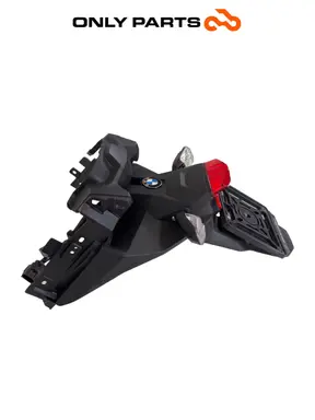 Porta targa BMW C 400 X 400cc 2020 Blu usato — foto reale 6