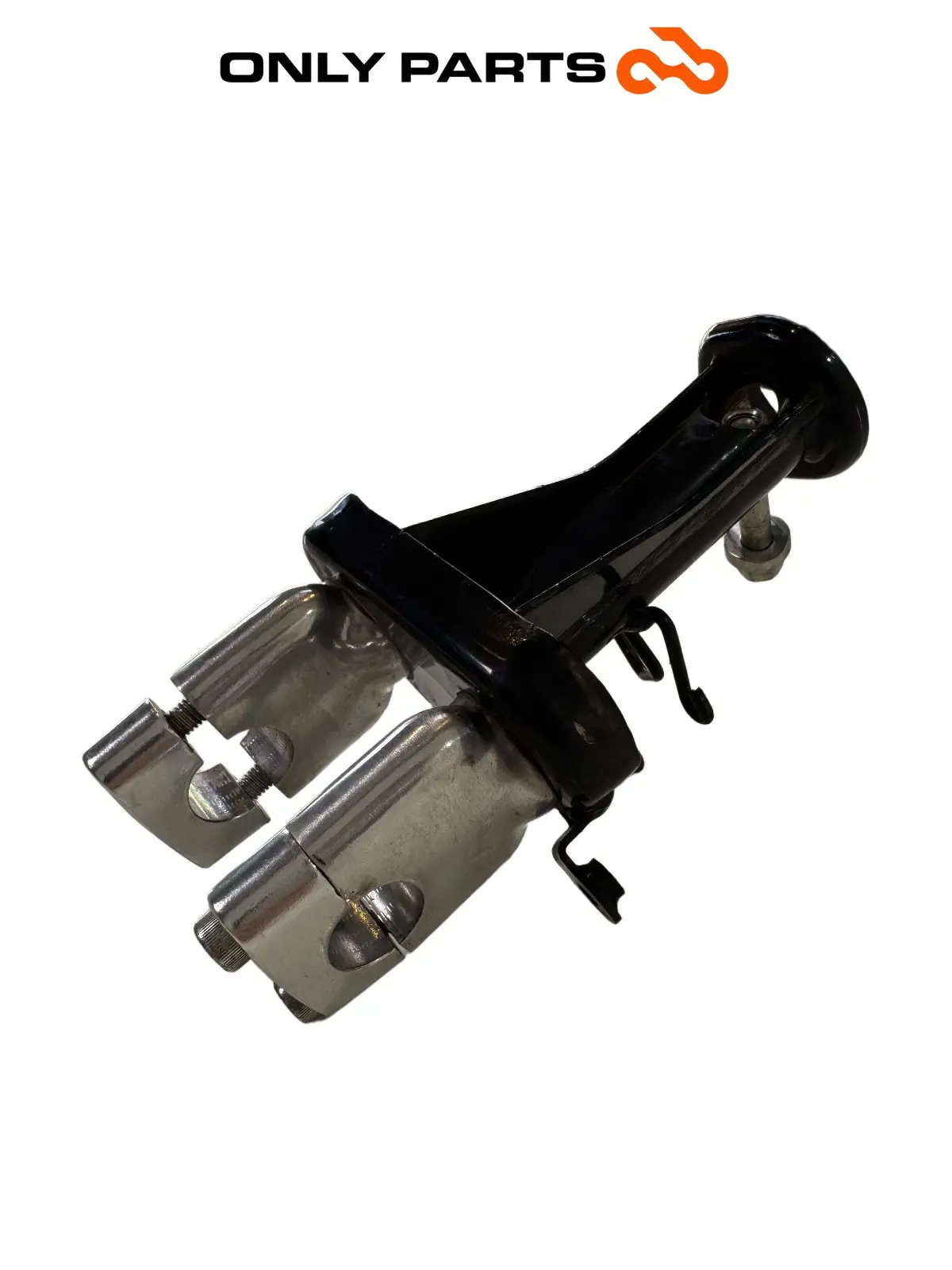 Used HANDLEBAR CLAMP RISER BRIDGE MOUNTS HONDA PCX 125 2011 Honda PCX 125cc 2011 Grigio — real photo 4