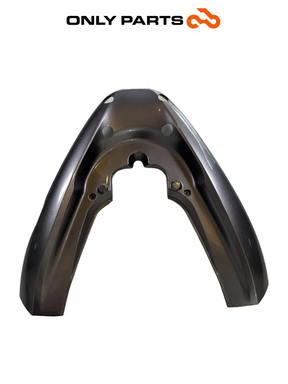 Used PASSENGER GRAB HANDLE COVER REAR SPOILER HONDA PCX 125 2011 Honda PCX 125cc 2011 Grigio — real photo 5