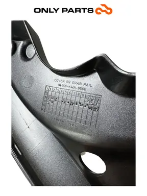 Used PASSENGER GRAB HANDLE COVER REAR SPOILER HONDA PCX 125 2011 Honda PCX 125cc 2011 Grigio — real photo 9