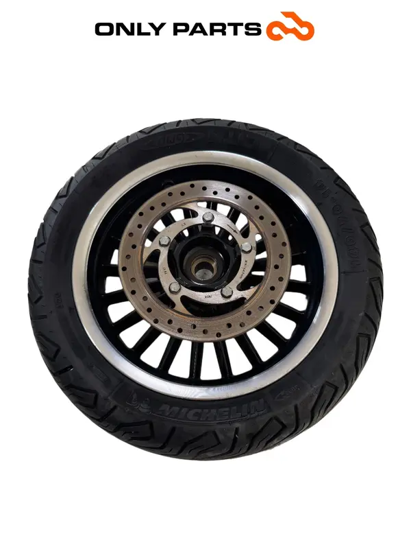 CERCHIO RUOTA POSTERIORE + DISCO ABS PIAGGIO BEVERLY POLICE 300 2018 REAR WHEEL — 2