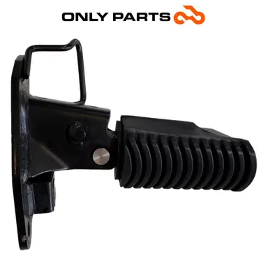 Coppia pedane poggia piedi passeggero posteriori BMW C 400 X 400cc 2020 Blu usato — foto reale 6