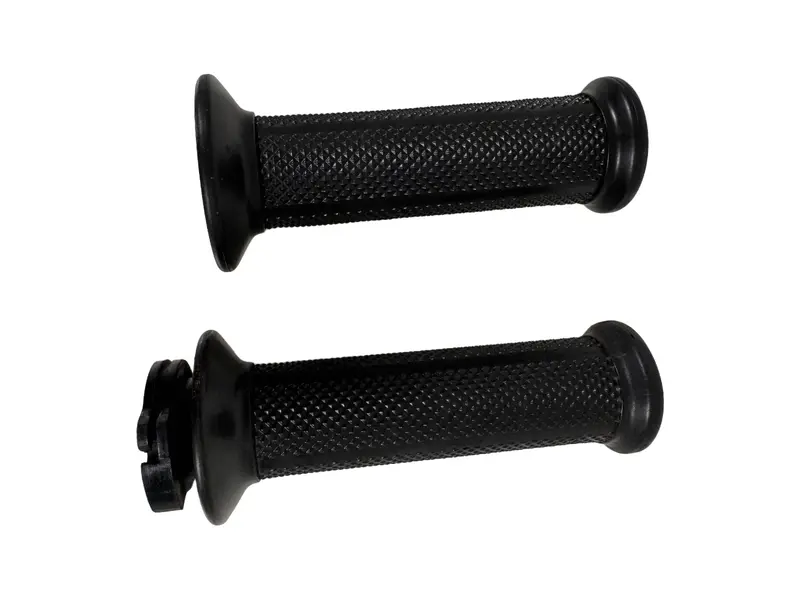 COPPIA MANOPOLE GOMMA MANUBRIO ORIGINALI KTM DUKE 200 2012 / HANDLEBAR GRIPS OEM — 2