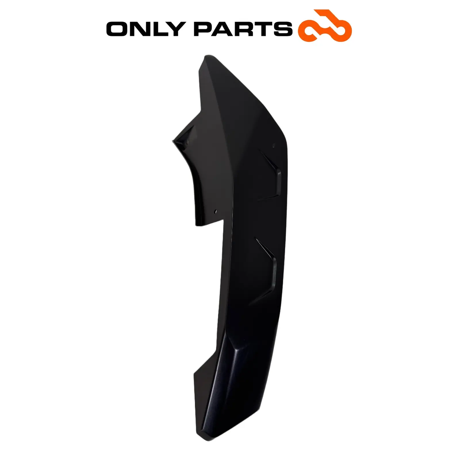 Fianchetto laterale posteriore SX BMW C 400 X 400cc 2020 Blu usato — foto reale 4