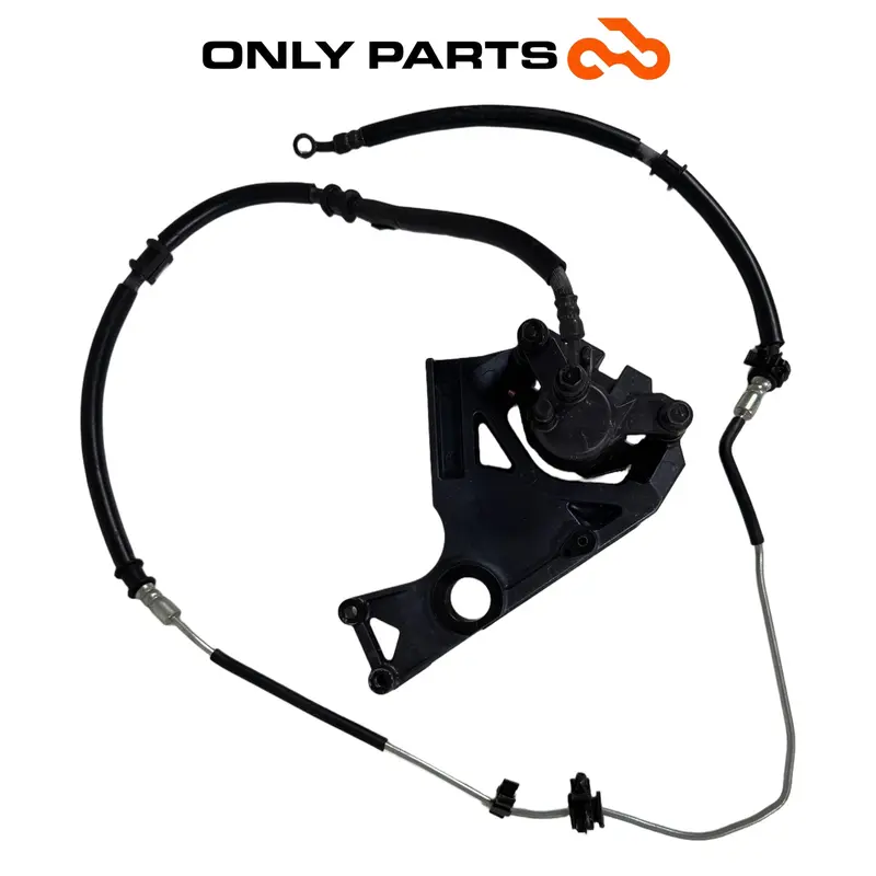 PINZA FRENO POSTERIORE + TUBO YAMAHA T-MAX 560 2021 REAR CALIPER / VEDI FOTO — 2