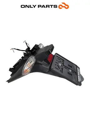 Gebrauchte KENNZEICHENHALTER HINTEN + BLINKER HONDA PCX 125 2011 Honda PCX 125cc 2011 Grigio — echtes Foto 4