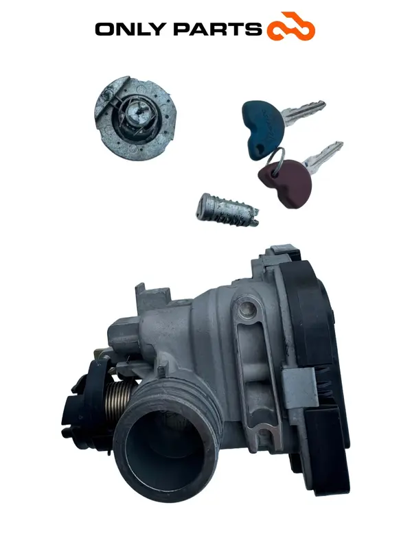 KIT CHIAVI SERRATURE CENTRALINA CORPO FARFALLATO PIAGGIO VESPA LX 150 2014 ECU