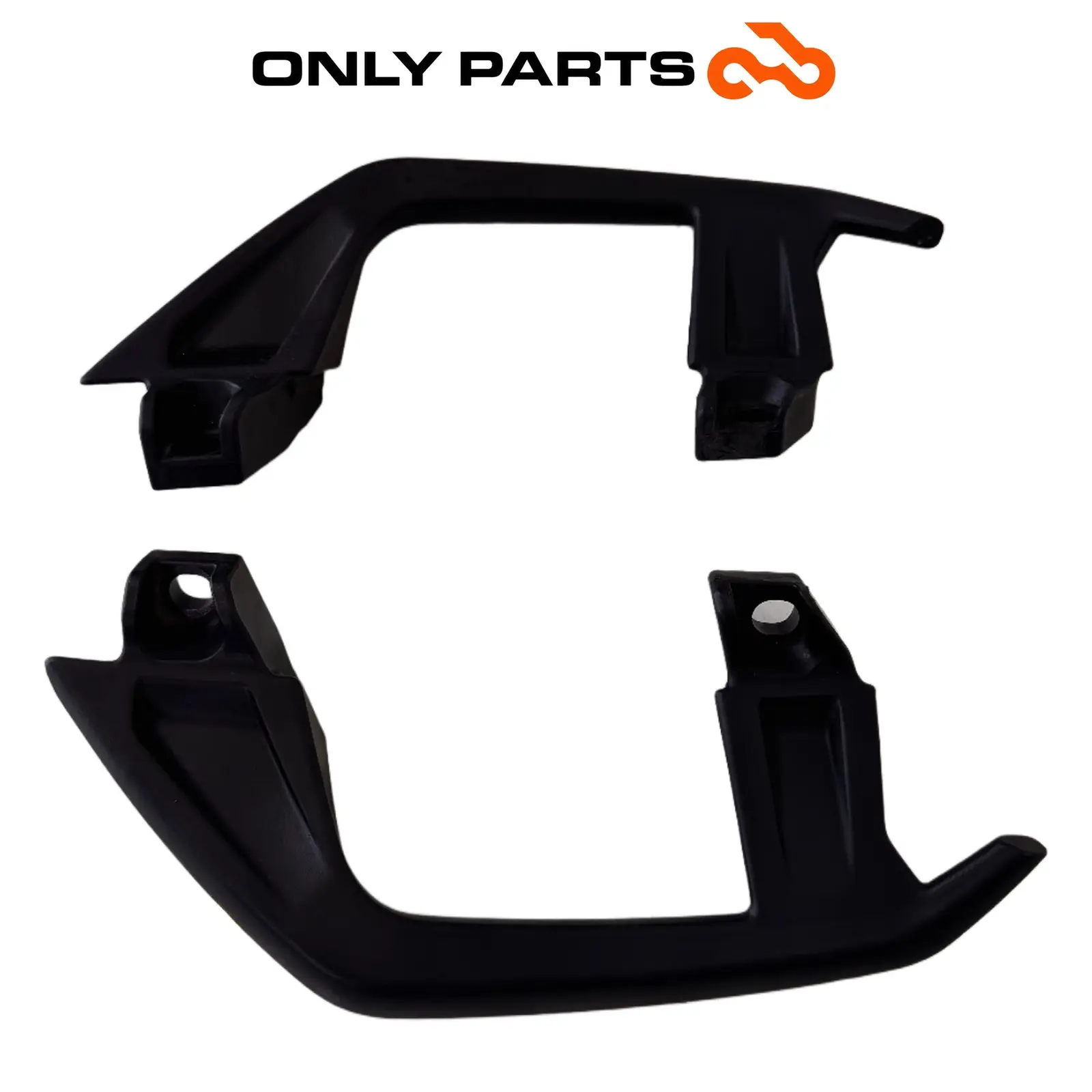 Coppia maniglie posteriori passeggero BMW C 400 X 400cc 2020 Blu usato — foto reale 3