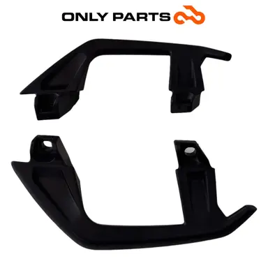 Coppia maniglie posteriori passeggero BMW C 400 X 400cc 2020 Blu usato — foto reale 3