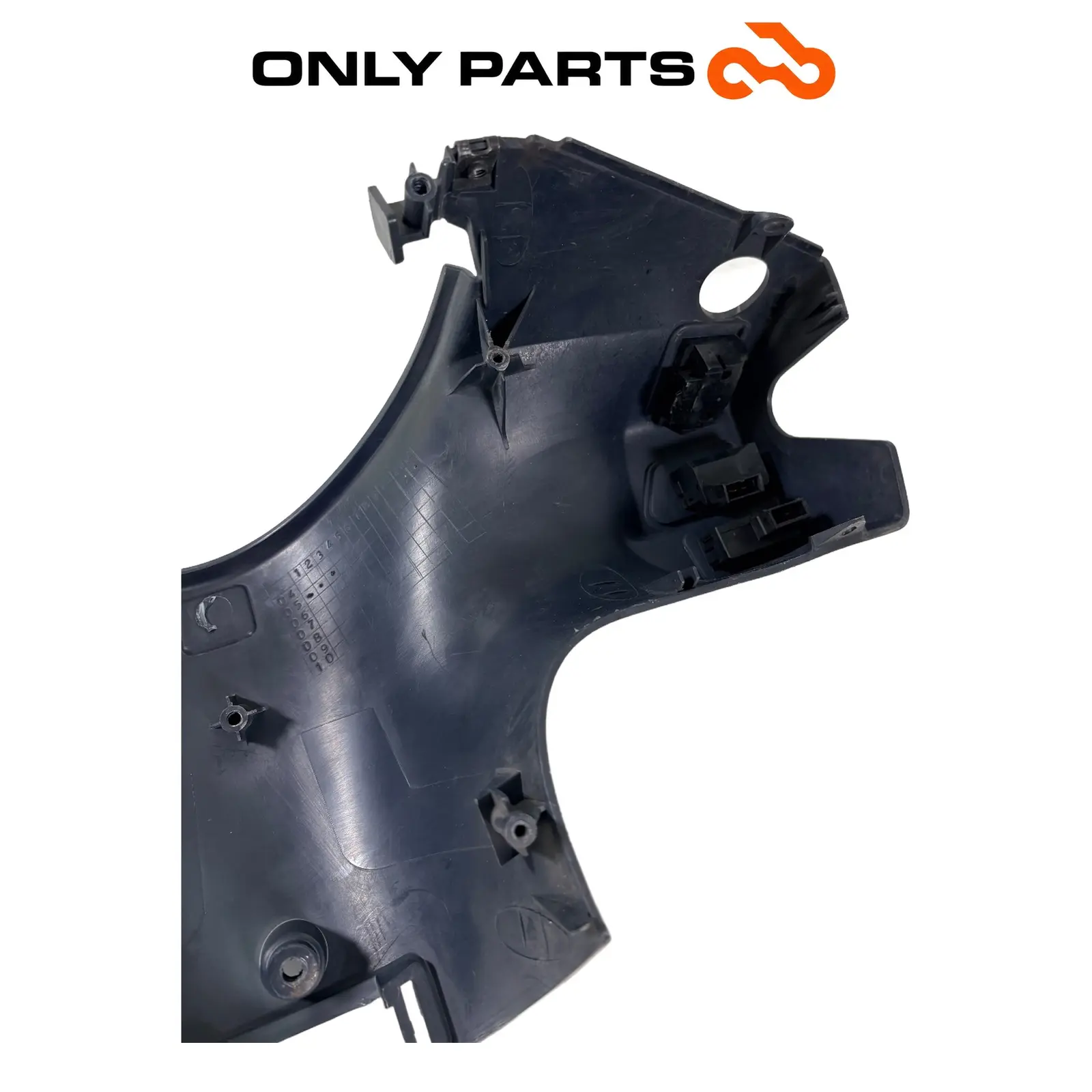 Coprimanubrio posteriore Honda Sh 150cc 2008 Grigio usato — foto reale 9