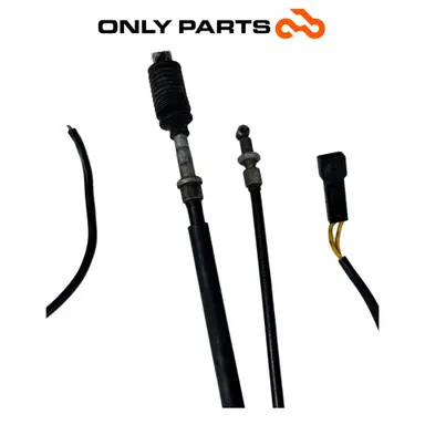 Semimanubrio destro con comando gas, blocchetto, pompa freno e cavi BMW R 850 R 1997 BMW R 850 R usato — foto reale 13
