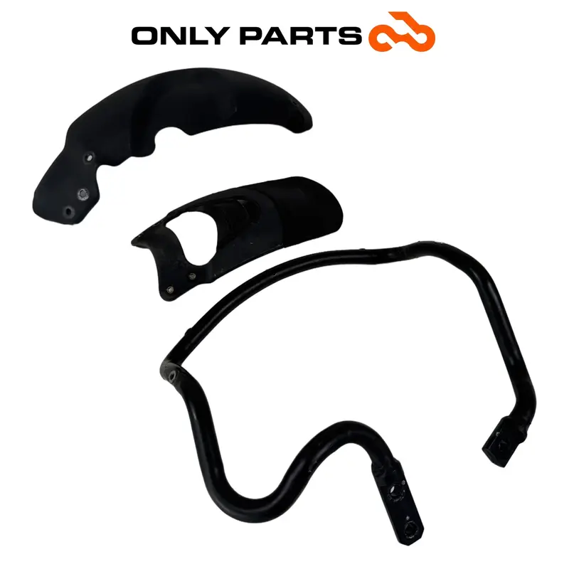 PARAFANGO ANTERIORE SINISTRO SX NERO 649260 PIAGGIO MP3 250 2009 FRONT MUDGUARD — 3