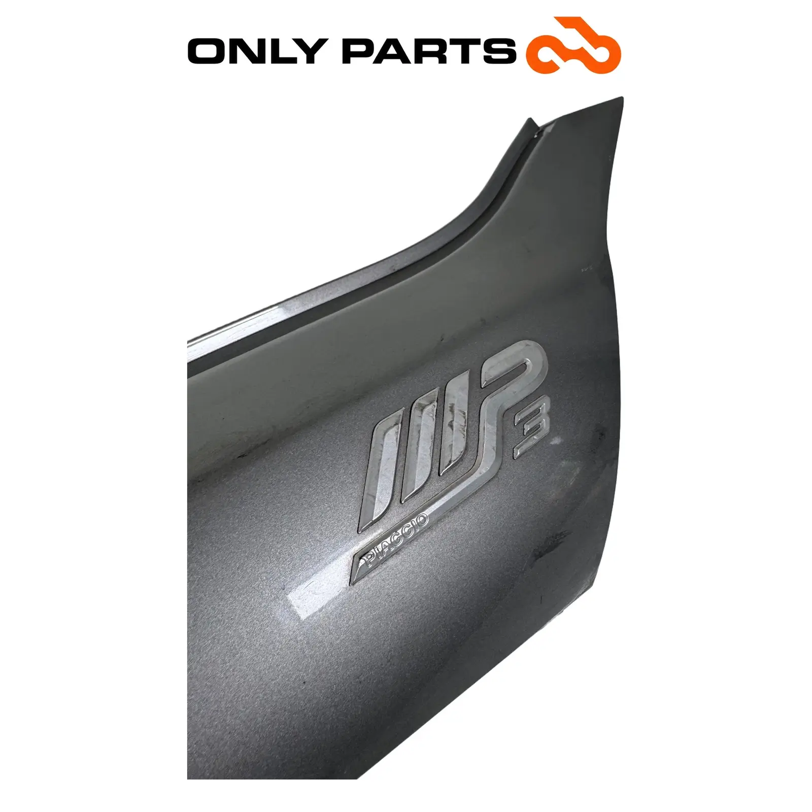 Carena posteriore SX Piaggio MP3 250cc 2009 Grigio usato — foto reale 7