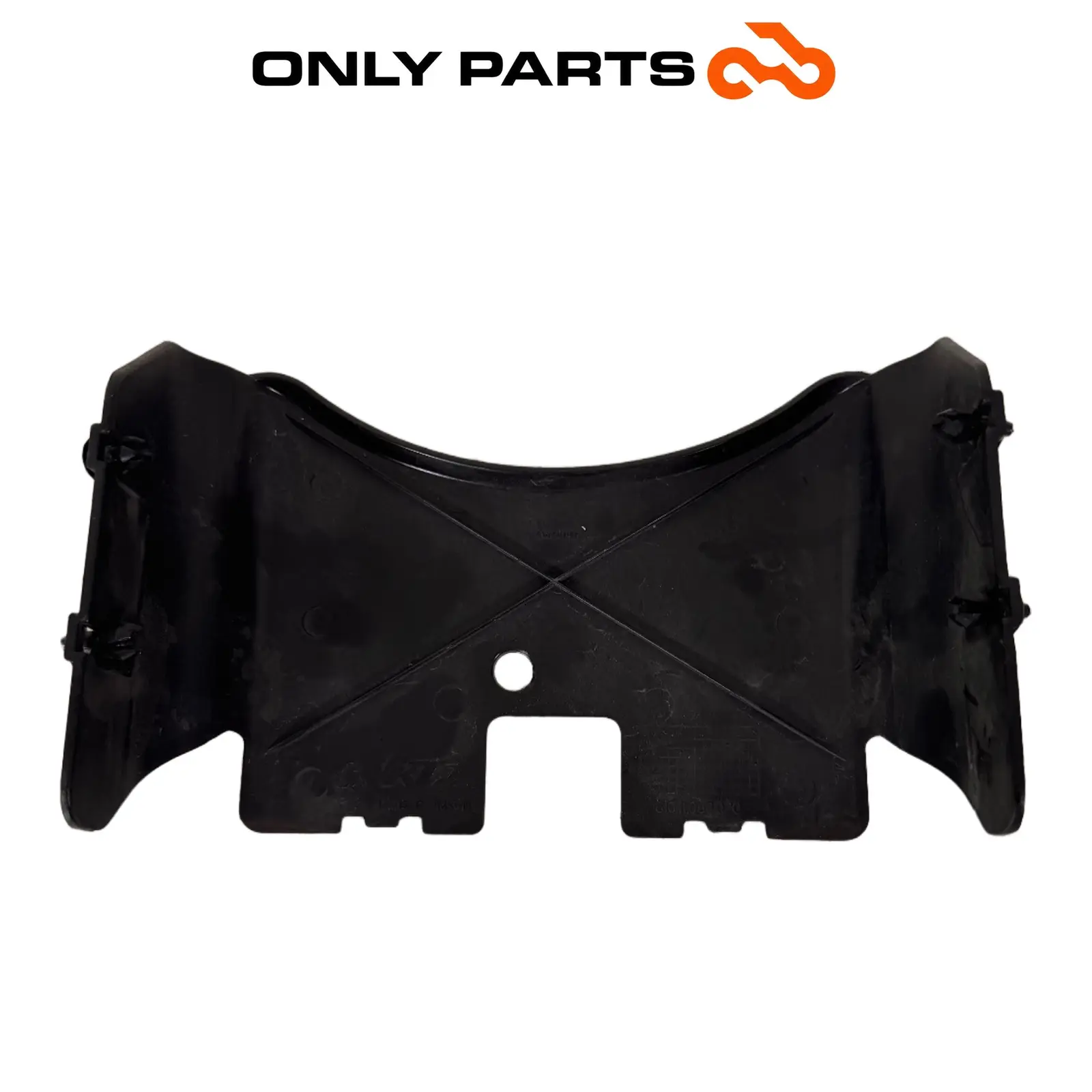 Cover / coperchio cablaggio elettrico KTM Super Duke 990cc 2006 Nero/Arancione usato — foto reale 1
