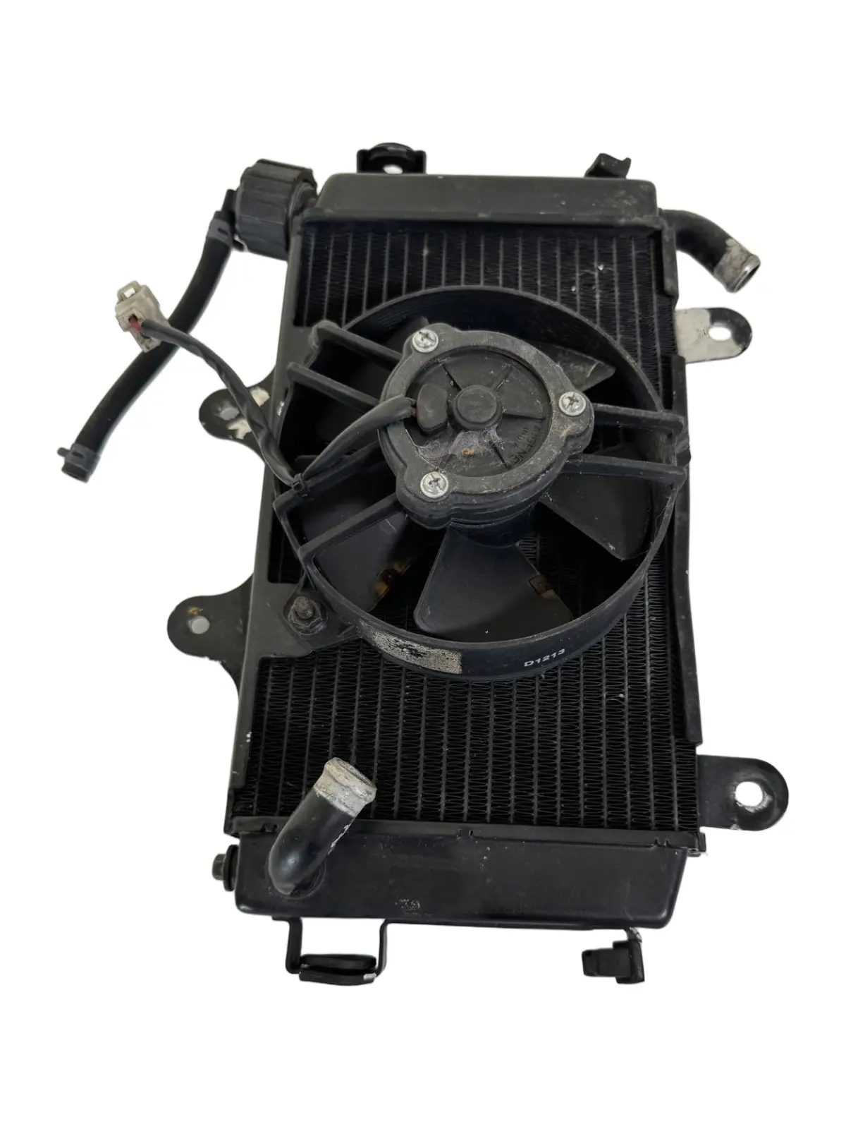 Radiatore acqua + ventola KTM Duke 200cc 2012 Arancione usato — foto reale 5