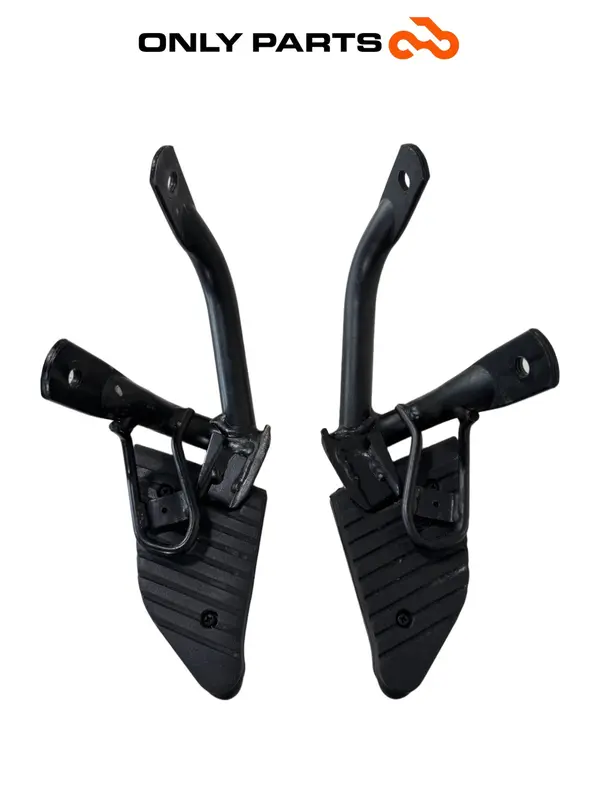 COPPIA PEDANE PASSEGGERO STAFFE HONDA SH 125 150 2001-2004 FOOTPEGS BRACKETS OEM