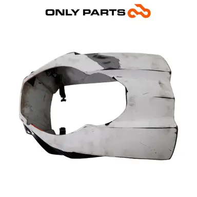 Mascherina portafaro KTM Super Duke 990cc 2006 Nero/Arancione usato — foto reale 6