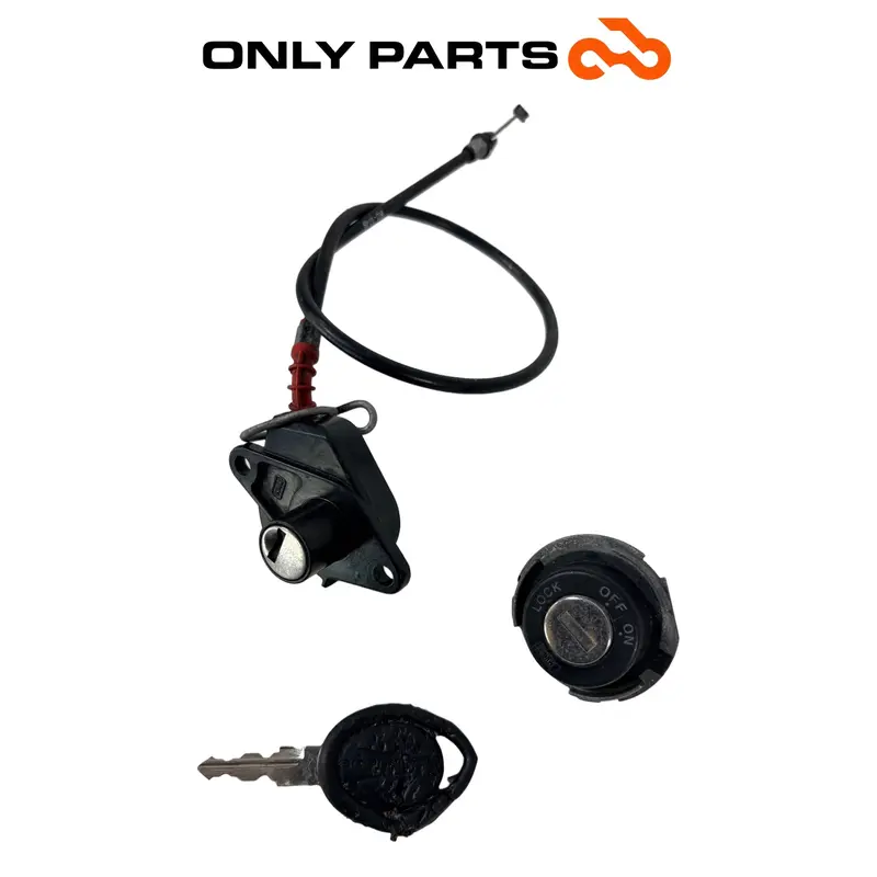 KIT CHIAVI BLOCCHETTO ACCENSIONE SERRATURE TAPPO APRILIA SCARABEO 300 2010 / SET — 2