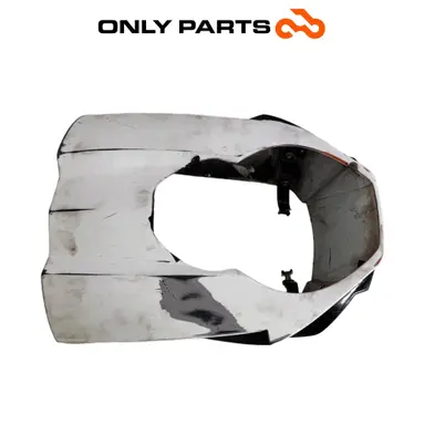 Mascherina portafaro KTM Super Duke 990cc 2006 Nero/Arancione usato — foto reale 3