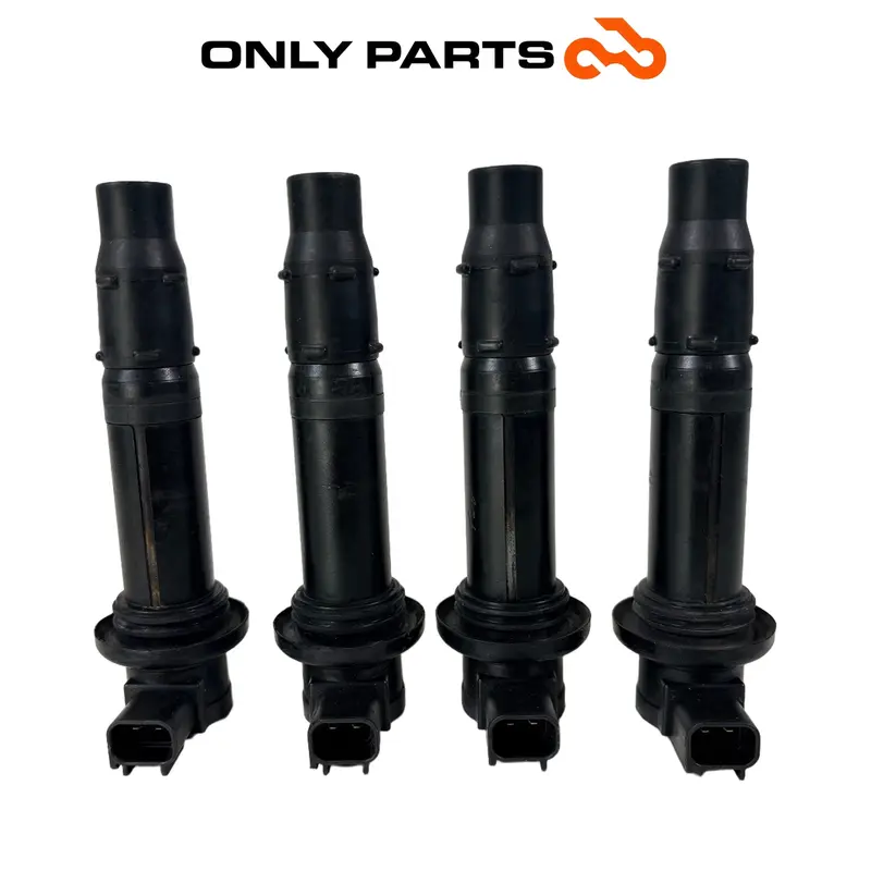 SET 4 BOBINE ACCENSIONE CANDELA ORIGINALI DENSO YAMAHA YZF-R6 2005 / COILS 4X — 5