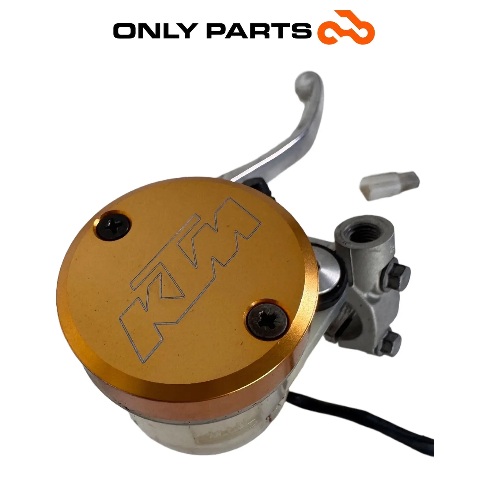 Gruppo pompa freno anteriore radiale KTM Super Duke 990cc 2006 Nero/Arancione usato — foto reale 7