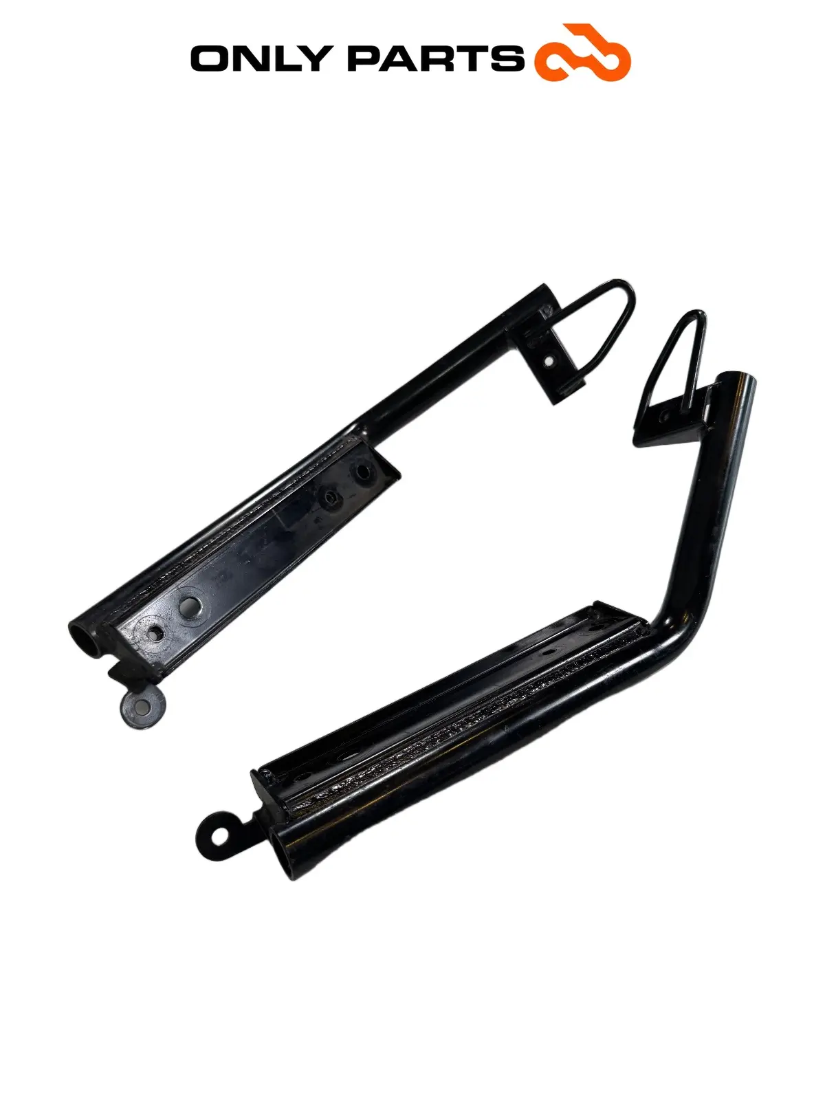 coppia staffe supporto pedana Honda PCX 125cc 2011 Grigio usato — foto reale 5