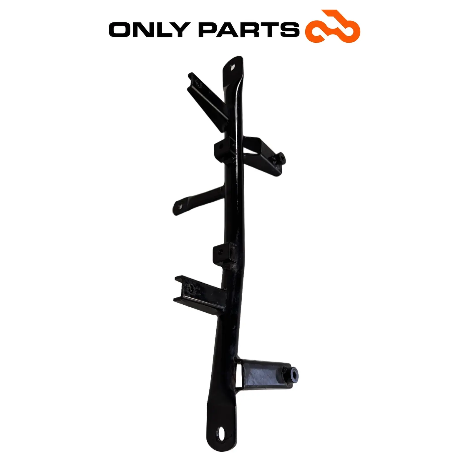 Staffa pedana poggiapiedi sinistra (Bracket, Floorboard, LH) Quadro 350 S 2013 Nero usato — foto reale 4
