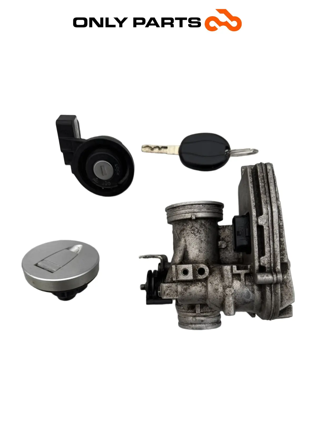 Kit chiavi Piaggio Beverly 300cc 2010 usato — foto reale 1
