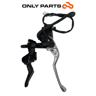 Pompa freno posteriore + Leva freno SX Yamaha T-Max  560cc 2021 Antracite usato — foto reale 3