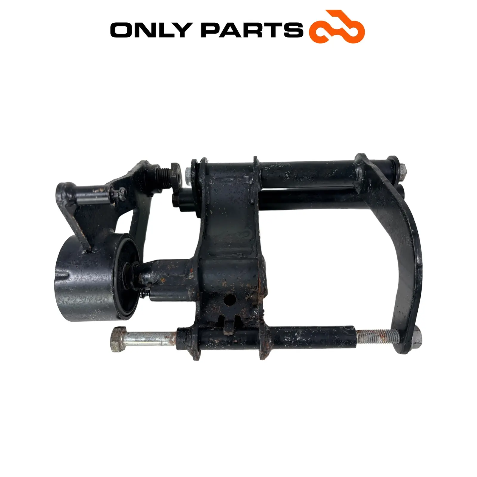 Staffa supporto motore Aprilia Scarabeo 300cc 2010 Bianco usato — foto reale 2