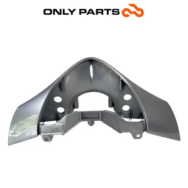 coprimanubrio anteriore / cover faro Honda Sh 150cc 2008 Grigio usato — foto reale 9